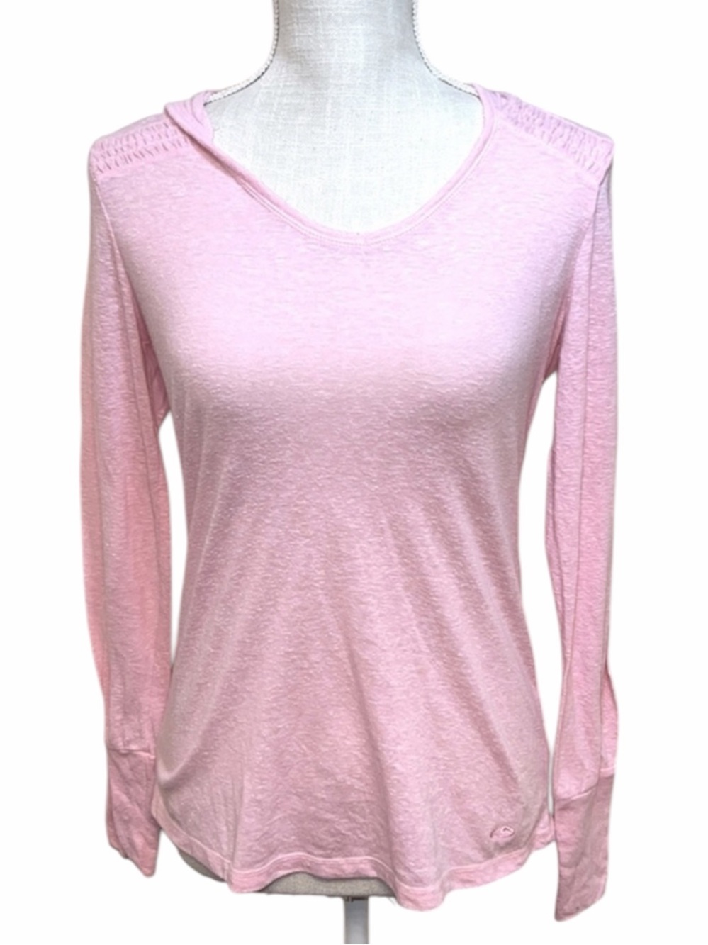 C9 by Champion Hooded Pink Long Sleeve T-Shirt